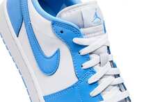 Nike Air Jordan 1 Low Golf 'UNC' (Unisex) White/University Blue DD9315-100 Spring New - 白色 - 查看 10