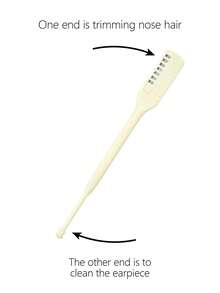 360° Rotary Manual Nose Hair Trimmer - Convenient, Precise, Comfortable Trimming Experience, Easily Trims Hard-To-Reach Nose Hair