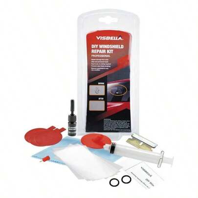 Car Windshield Glass Chip Crack Repair Kit Windscreen