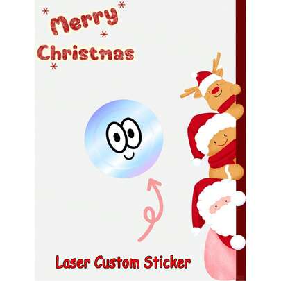 30pcs 4cm Rainbow Holographic Stickers, Thanksgiving Stickers, Sealing Stickers, Labels, School Supplies, Back To School Season