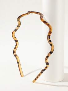 2 chiếc băng đô răng cưa lượn sóng, đơn giản, chống trơn trượt, phù hợp cho cả nam và nữ, phụ kiện tóc, phụ kiện đội đầu cho mùa hè, kỳ nghỉ, du lịch. - Sóng 3PCS - Xem 4