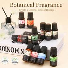 Essential Oil Set (16PCS/12PCS/6PCS * 10ML), Essential Oil Set For Diffusers, Humidifiers, Aromatherapy Candles - Amazing Gift Set For Women, Lovers, And Friends-Including Vanilla, Sandalwood, Lemon, Osmanthus, Lavender, Cherry Blossom, Rose, Sweet Orange, Magnolia, Mint, Ocean, White Tea, Jasmine, Lily, Bamboo, Gardenia - Mixed Color 12-bottle Essential Oil Set - View 6