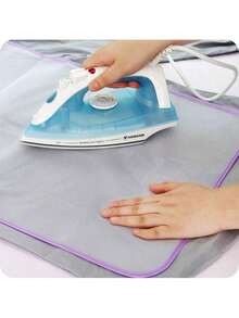 1 szt. podkładka do prasowania odporna na wysokie temperatury, odpowiednia do codziennego użytku, gruba siatka izolacyjna do prasowania płaszczy, garniturów, odzieży roboczej (losowy kolor) - Wielokolorowe - Zobacz 9