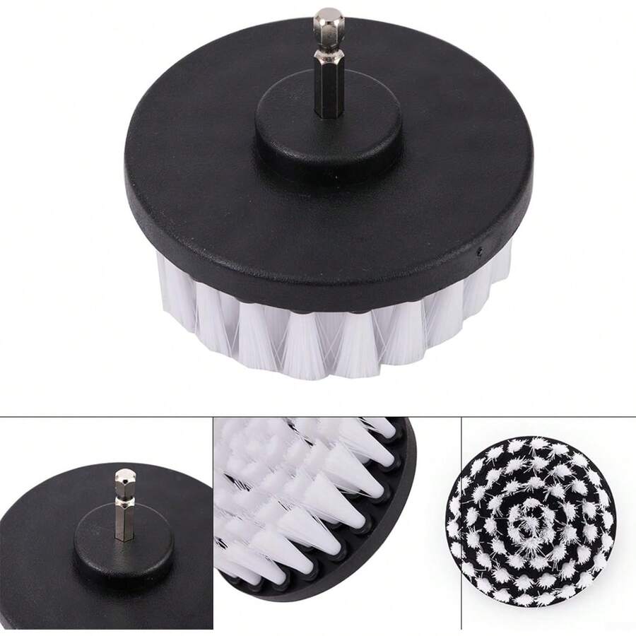 6 paquetes de cepillos de taladro de 4 pulgadas para taladros inalámbricos y para controladores de impacto, juego de cepillos de limpieza de cerdas suaves para limpiar automóviles, alfombras,