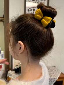 1 Kẹp tóc hình bướm trang trí thanh lịch, Kẹp tóc chống trượt cỡ lớn cho tóc đuôi ngựa, tóc búi, thích hợp cho phụ nữ và trẻ em gái Kẹp tóc hoa Phụ kiện tóc mùa đông Nơ tóc - Nhiều màu - Xem 8