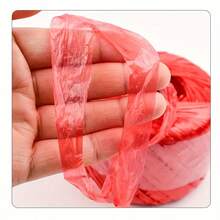 10 rollos (total 400 metros) Cuerda de plástico duradera y resistente al desgarro - Ideal para jardinería, mensajería, embalaje de comercio electrónico, atado diario, sujetadores, accesorios de embalaje para regalos de Navidad/Halloween, decoración artesanal e industria y construcción agrícola (5 colores: azul, amarillo, verde, rojo, blanco) - Unitalla - Ver 2