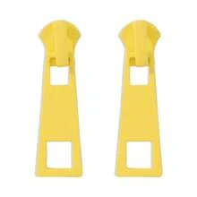 Candy Color Zipper Earrings For Women, Colored Metal Personalized Earrings, Simple And Creative Stud Earrings - Nhiều màu - Xem 15