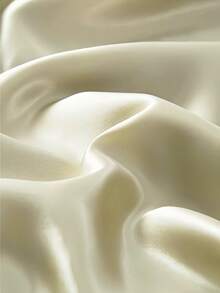 1pc Satin-Like Silk Fabric, Shiny Cloth Material For Wedding Dress, Sleepwear, Home Decor, DIY Tablecloth, Backdrop, Upholstery