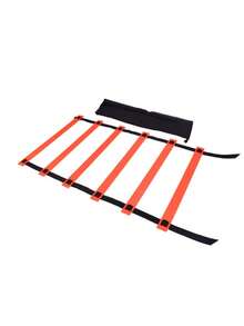 Agility Ladder Training Set - Agility Ladder, Agility Poles, 10 Soccer Cones, Resistance Parachute, 7 Ground Stakes | Basketball, Soccer Training Equipment Suitable For Teenagers And Adults
