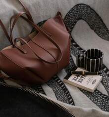 Damen Shopper Tasche Großvolumen – faltbar, Handtasche, Umhängetasche, Axeltasche