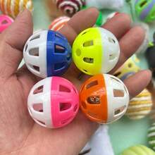 5个/10个/20个/30个可选装猫玩具，宠物互动玩具，可爱猫咪，快乐猫咪，颜色随机 - 10件-顏色隨機 - 查看 8