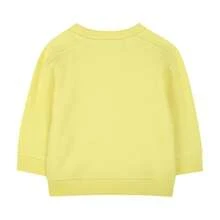 Timberland Yellow  Straw Sweatshirt For Baby Boy, A High Quality Garment With Exceptional Softness. With A Hoodless Design And City Drawing On The Chest, This Unisex Sweatshirt Is Perfect For Keeping Little Ones Comfortable And Stylish At Any Time Of The Day. Discover The Comfort And Style Of ! - 黃色 - 查看 4