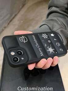 Customized Pet Name, Inspirational Quote, Slogan, Anniversary, Holiday, Black Down Jacket Phone Case, Couple Phone Case Gift, Customized Phone Case, Cover For Phone, Customized Phone Case, Black Down Jacket Phone Case, Unique Personalized Phone Case, DIY Phone Case, Compatible With Phone Case, Phone Case, Compatible With 13, 16 Pro Max, 16, 14, 15, 16 Plus Case, 17, 17 Pro Max