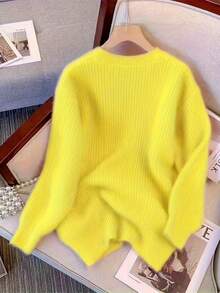 宽松、柔软、甜美、慵懒的针织开衫