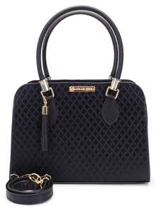 Women's Medium Crossbody Shoulder Bag Casual Work Elegant - màu đen - Xem 7