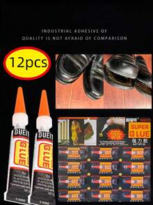 Multi-Purpose Super Glue, Strong Adhesive, Nail Glue, Billiard Cue Tip Glue, Quick Drying Glue
