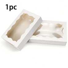 20pcs/Set Valentine's Day/Christmas Gift Boxes With Transparent Display Window - Disposable Style, Perfect For Holiday Gifts, Festival Gift Boxes | Festive Design | Paper Gift Boxes (Halloween/Christmas/Valentine's Day/Thanksgiving/Graduation Season) - Multicolor - View 14