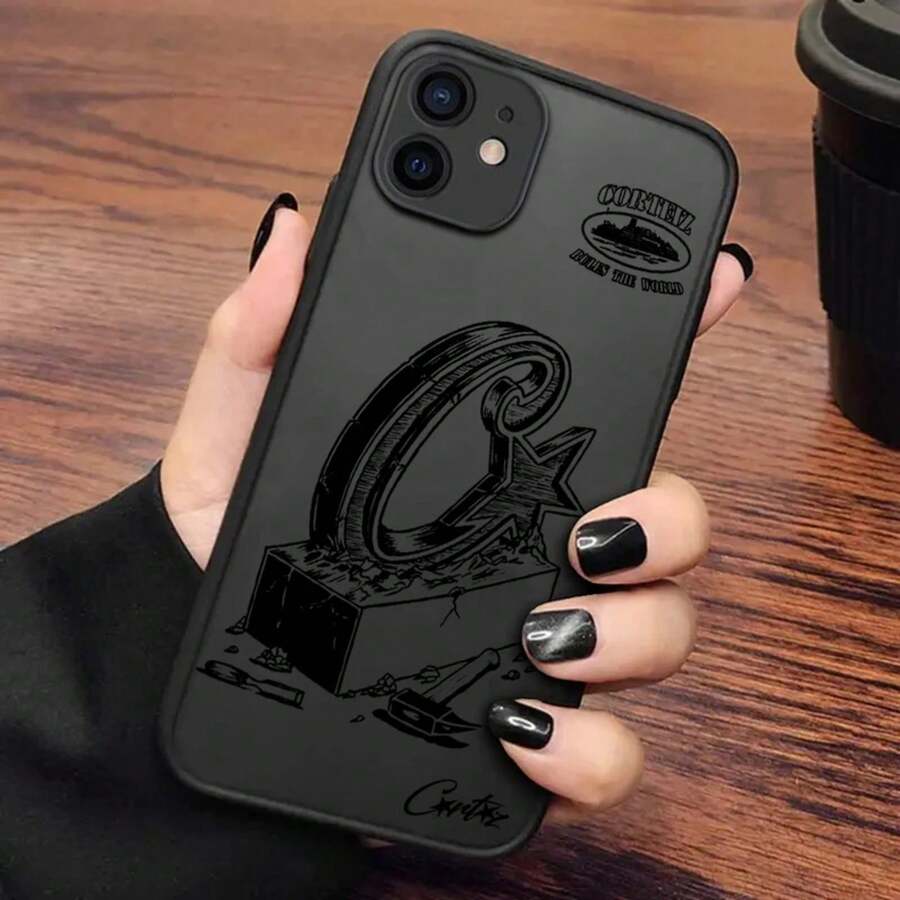 Phone Case Rules The World C-Corteizs Compatible With  16e 16 15 14 13 12 11 Mini Pro Max X XR XSMax 7 8 6 Plus Matte Clear Back Cover, Cover Compatible With  17 Pro Max Case,  17 Pro Case,  17 Case,  16 Pro Max Case - FGHS-288L123A8 - Xem 1