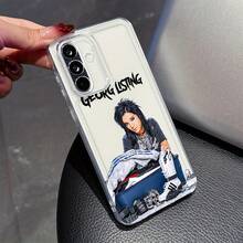 Funda de teléfono de banda de rock estética desordenada Tokio Hotel para Samsung para galaxy A56 A36 A26 A17 A07 A35 A55 A06 A05S A34 A25 A05 A14 A24 A54 A15 A73 A53 A13 A23 A33 A52 A72 4G 5G, cubierta trasera suave de TPU transparente - Color transparente 2 - Ver 3