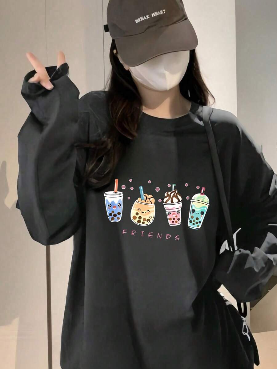 Women T-Shirts - Dark Grey - View 1