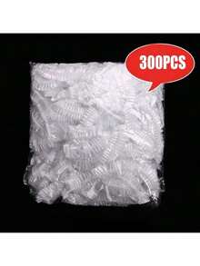 500片/300片/200片/100片装 便携式食品保鲜盖，可拉伸食品保鲜膜，易于使用的蔬菜保鲜盖，冰箱保鲜保湿工具，塑料袋替代品，水果保鲜，抗菌