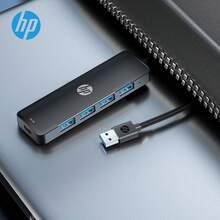 HP USB Hub, Plug And Play USB Expansion, Multi-Port With Power Delivery, Type-C Docking Station, Splitter, Adapter, Converter, Multi-Functional Interface, Compatible With Multiple Devices - Silver - View 9