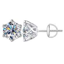 One Pair Of Sparkling Mozambique Garnet Inlay Earrings, With 0.5-2 Carat GRA Certified Stones, S925 Silver + 18K Gold Plated Anti-Allergic Earrings In Elegant Luxury Style; Ideal For Women's Wedding Or Valentine's Day Gift