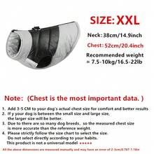 Winter Warm Waterproof Pet Jacket, Thick Reflective Dog Coat With Leash D-Ring, Simple Convenient And Fashionable Pet Clothes Suitable For Small And Medium Dogs, Outdoor Sports In Winter