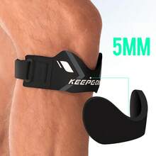 1件装髌骨护膝带，用于膝盖支撑、髌骨稳定器、肌腱人体工学垫。 - 彩色 - 查看 5