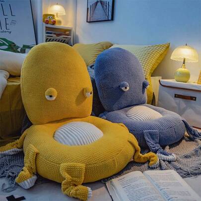 Octopus Cushion - Seat Cushion, Living Room Butt Cushion, Tatami And Bay Window Cushion, Cute Cushion, Comfortable And Playful Design,Home Decoration, Room Decoration