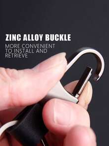 Un llavero multifuncional de liberación rápida con múltiples bucles y ganchos, fácil de organizar, que combina un diseño minimalista de alta gama (1 gancho grande + 5 ganchos de liberación rápida pequeños), con un material de plástico duradero adecuado para varias escenas - ideal para - Multicolor - Ver 3