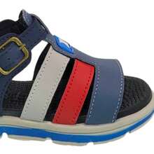 Boys' Anatomical Sandals, Boys' Flip-Flops, School Sandals, New Release, Gift, Christmas, Birthday, Children's, Comfortable, Soft, New Summer Collection, Kids Shoes - 寶藍色 - 查看 5