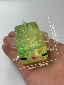 1/3/4/5pcs Shiny Crystal Salamander Squishy Toys, Soft Slow Rebound, Anti-Stress Fidget Toys, Cute Small Gadgets, Taba Squishy, Portable Travel Finger Pinching Toys, Soft & Adorable, Suitable For All Ages Including Autism, Office Workers, Students, Ideal Holiday Gifts, Small Cute Fun Gifts - 彩色 - 查看 28