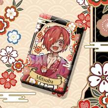 New Anime Toilet-Bound Hanako-Kun Peripheral - Manga Peripheral Double Flash Square Badge - Anime Collection - Display Collection - TV Series Peripheral - Game Peripheral - Second-Dimension Collection - Grain - Material - Smack - Badge Brooch - Multicolor - View 8
