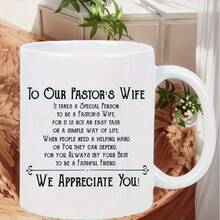 To Our Pastor'S Wife Ceramic Coffee Mug – Heartfelt Gift For Busy Professionals, Teachers, And Family – Microwave , Hand Wash Only – Perfect For Office Or Home Use - To Our Pastor's Wife - View 5