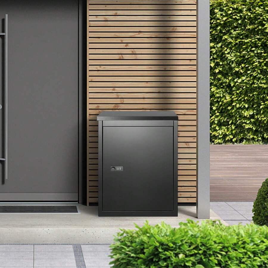 Wall-Mount Mailboxes - Montage mural en acier inoxydable, 20,5 pouces - Voir 1