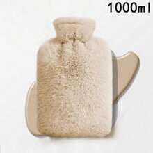 2L/1L Large Hot Water Bottle With Soft Cover - Classic Hot Water Bottle To Relieve Pain, Can Be Used For Neck & Shoulder Heating, Foot Warming, Menstrual Cramp Relief, Cold & Hot Therapy - Excellent Christmas And Halloween Gift - Multicolor - View 22