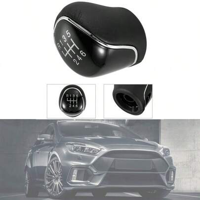 Manopla De Câmbio Manual De 6 Velocidades Para Mondeo Mk4, S-Max, C-Max, Focus Mk2, Kuga - Alavanca De Câmbio Com Design Exclusivo Para Carros.