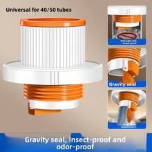 Eliminador de olores del desagüe del fregadero de cocina, anillo sellador de olores del tubo de desagüe, accesorios de tapón antirretorno de desbordamiento de agua