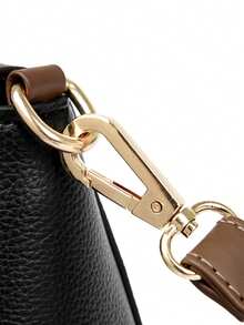 经典简约高品质手提包 女士休闲斜挎包 单肩包 女士托特包 2025新款 - 黑色 - 查看 10