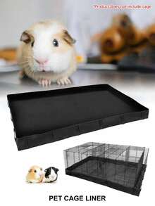 1pc Nylon Guinea Pig Cage Mat - Washable, Non-Slip, Dust-Proof Small Animal Bedding - Easy To Clean Pet Habitat Accessory, Suitable For Rabbits, Cats And Small Pets - Multicolor - View 19
