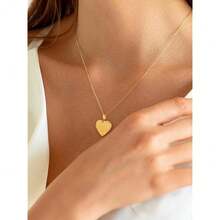 U7 Women Locket Necklace Platinum 14K Gold Photo Lockets That Hold Picture,Chain 20 Inch Person.Alized Gift Custom Love Heart Image Necklaces{Inchcolor_nameinch:Inch04#Gold(TreeofLife)Inch} - 04#金色(生命之樹) - 查看 3
