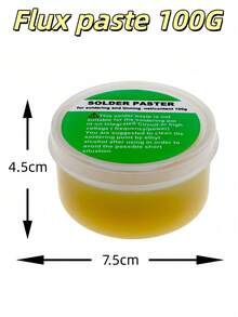 30جرام، 50جرام، 100جرام معجون لحام، راتنج، سلك لحام خالي من الرصاص، مادة لاصقة، معجون لحام، زيت لحام، خالي من الهالوجين، لا يحتاج تنظيف، خالي من الرصاص، لحام عالي الجودة، لا يحتاج تنظيف، راتنج، زيت ممتاز، مزلق سائل، درجة احترافية، مناسب لتطبيقات اللحام على الهواتف الذكية، لوحات الأم، لوحات الدوائر المطبوعة وغيرها - متعدد الألوان - مشاهدة 14