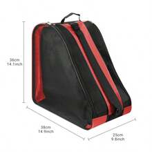 Thick Skating Shoes Storage Bag, Suitable For All Seasons, Roller Skates Bag For Adults, Triangular One Shoulder Thickened Breathable - Multicolor - View 3