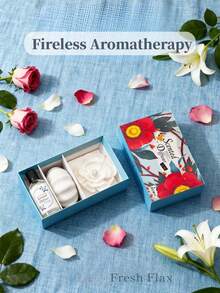 1set 50ml Lily Flameless Home Fragrance Diffuser Set, Long-Lasting Scent For Bedroom, Study, Bathroom, Living Room,Aromatherapy,House Freshener,Diffuser,Christmas Gifts - Various Fragrances - View 13