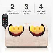 Remote Control Massage/Electric Foot Massager Finger Press Deep Tissue Calf Relaxation Heating Leg Soothing Fatigue Muscle Vibrator