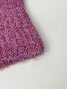 1 件女士针织拉法帽带围巾，防风保暖护耳，秋冬季圣诞节无檐便帽 - 彩色 - 查看 10