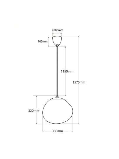 LED Lamp Modern f294 view 11