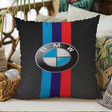 1/4 szt. poszewka na poduszkę BMW, dekoracja na przyjęcie domowe, na sofę, do salonu, sezonowa dekoracja sofy, świąteczny akcent do domu, fajny wzór, zapięcie na zamek błyskawiczny, dekoracyjna poduszka do wnętrza samochodu, świąteczne zakupy - Wielokolorowe - Zobacz 12
