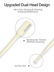 360° Rotary Manual Nose Hair Trimmer - Convenient, Precise, Comfortable Trimming Experience, Easily Trims Hard-To-Reach Nose Hair